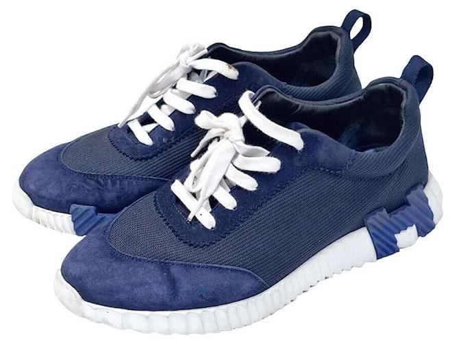 Hermès Bouncing Sneakers Blue