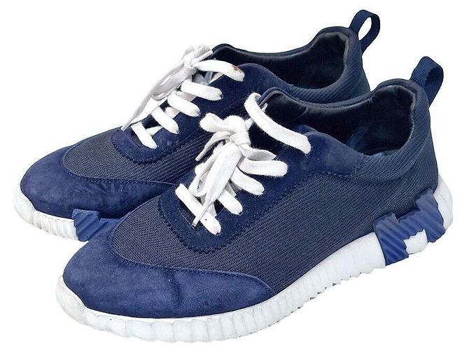 Hermès Bouncing Sneakers Blu 