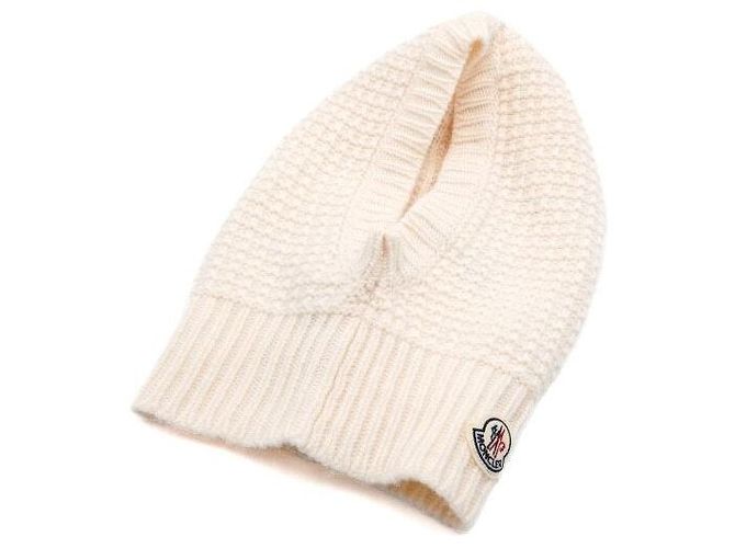 Moncler Woll-Balaclava Weiß 