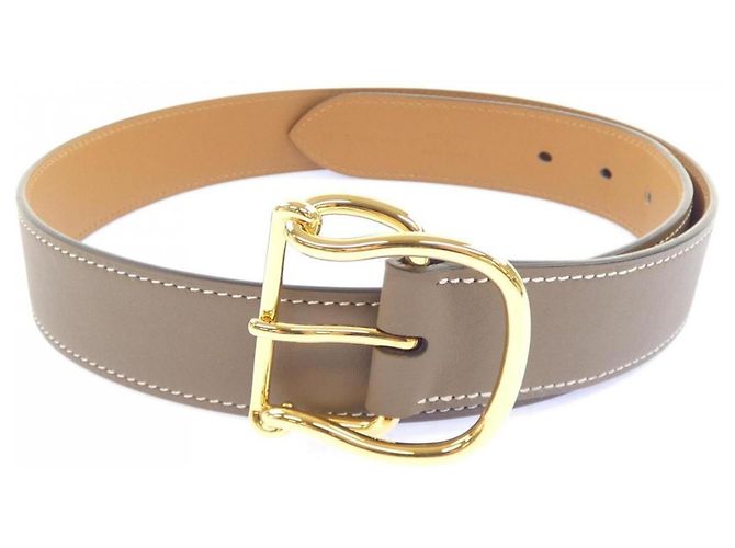Hermès Cinto Hermes SALTO 32mm Marrom