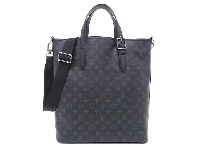 Borsa Tote Louis Vuitton Monogram Eclipse Apollo Nero