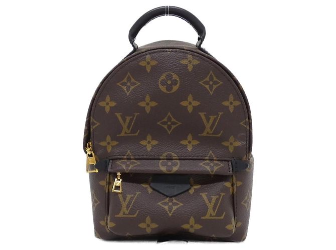 Louis Vuitton Monogram Palm Springs Backpack MINI Brown
