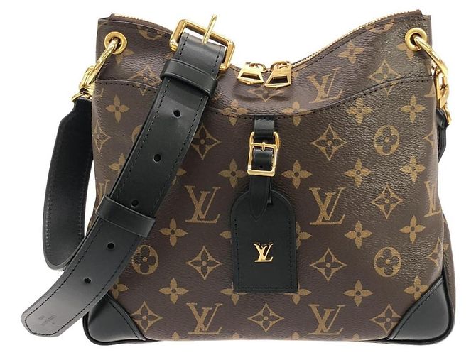 Bolsa de Ombro Louis Vuitton Monogram Odeon PM Marrom