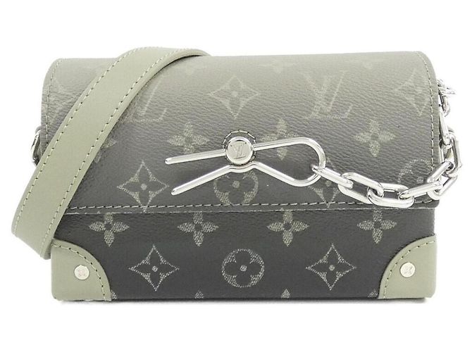 Borsa a Tracolla Portafoglio Wearable Louis Vuitton Monogram Gradient Steamer Cachi Verde chiaro
