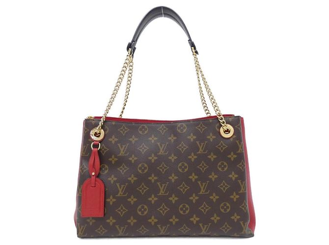 Bolsa de Ombro Louis Vuitton Monogram Surenne MM Marrom