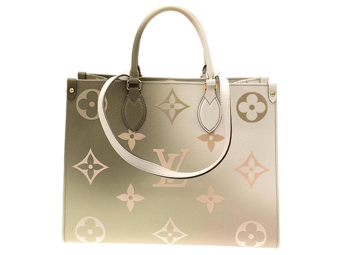 Borsa Louis Vuitton Monogram OnTheGo MM Multicolore Cachi