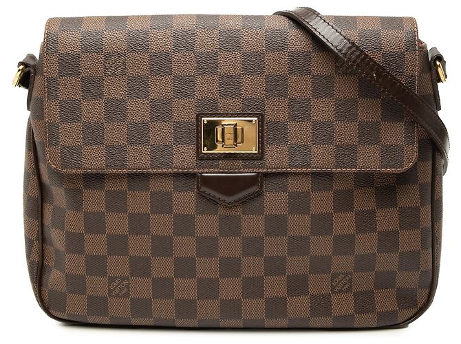Louis Vuitton Brown Damiere Ebene Besace Rosebery Marrom