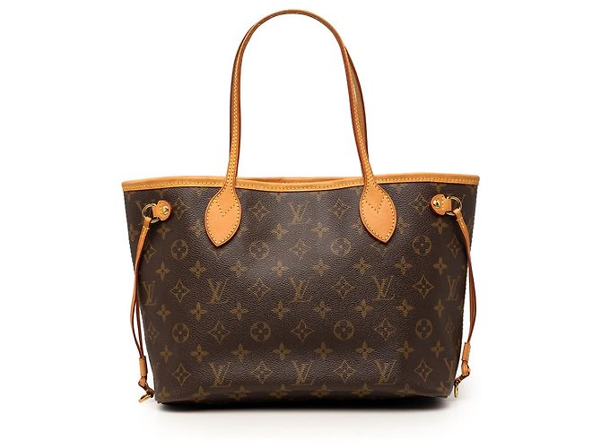 Louis Vuitton Brown Monogram Neverfull PM Marrom