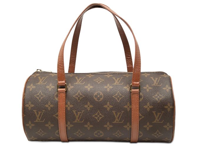 Louis Vuitton Brown Monogram Papillon 30 Marrom