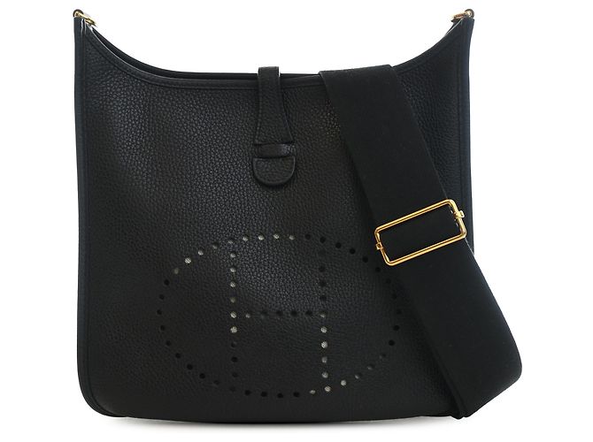 Hermès Black Clemence Evelyne III 29 Noir