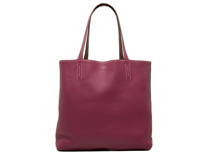 Hermès Pink Clemence Double Sens 36 Rose