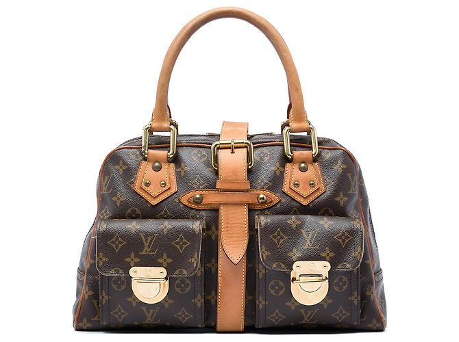 Louis Vuitton Brown Monogram Manhattan GM Marrom