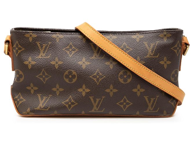 Louis Vuitton Brown Monogram Trotteur Marrom