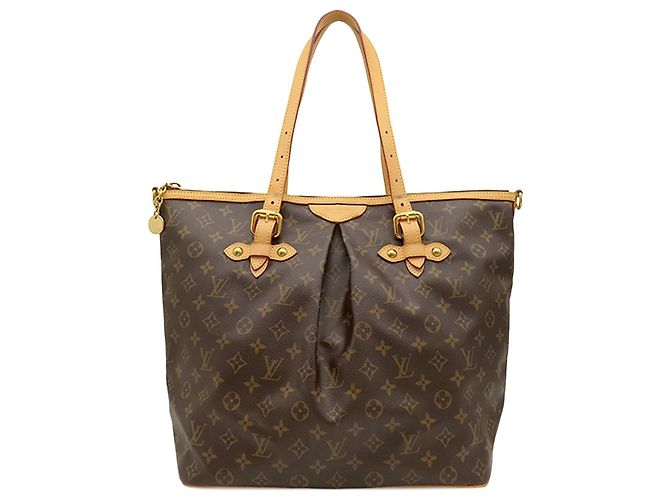 Louis Vuitton Brown Monogram Palermo GM Marrone