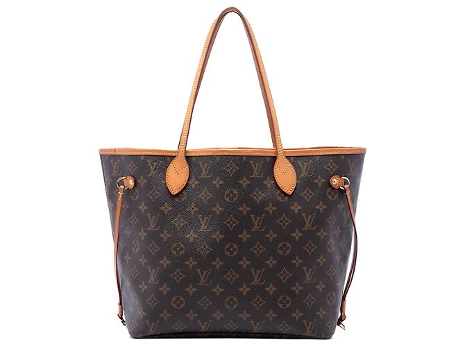 Louis Vuitton Brown Monogram Neverfull MM Marrom