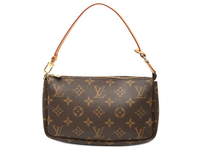 Louis Vuitton Brown Monogram Pochette Accessoires Marron