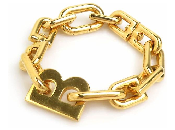Bracciale Balenciaga B Chain D'oro