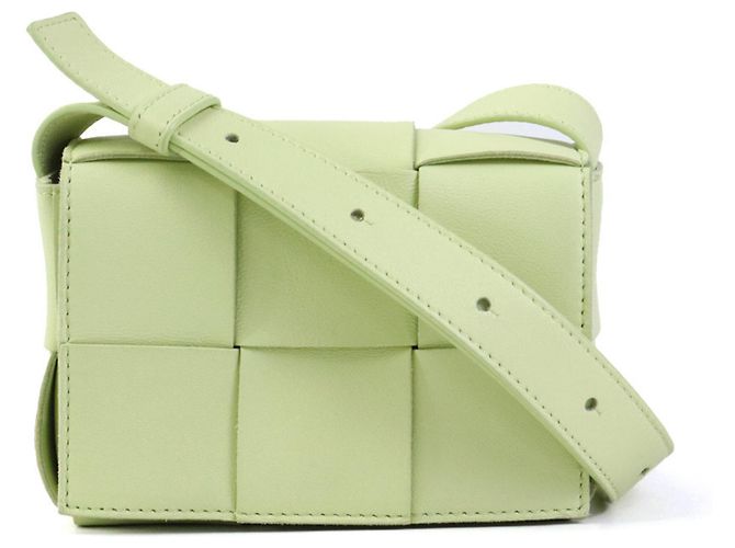Borsa a tracolla e spalla Bottega Veneta Candy Cassette Giallo