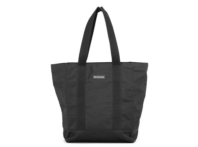 Everyday Balenciaga Explorer Nylon Tote Bag Schwarz