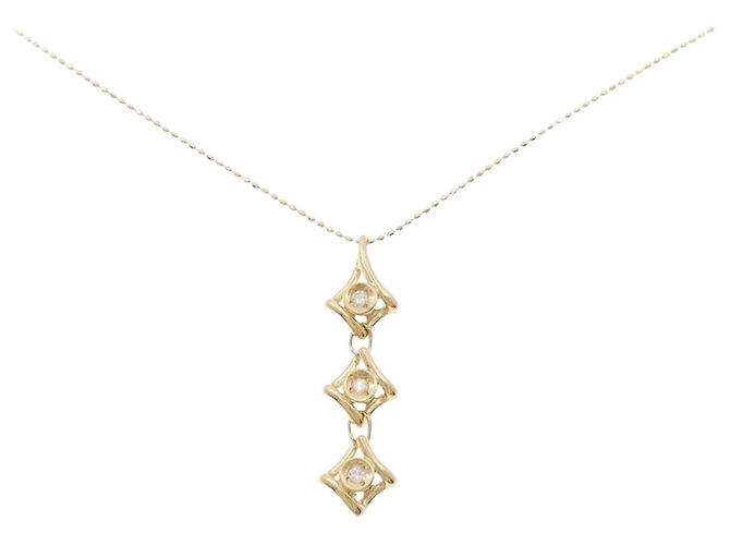 Autre Marque Collana di diamanti Au750 D'oro
