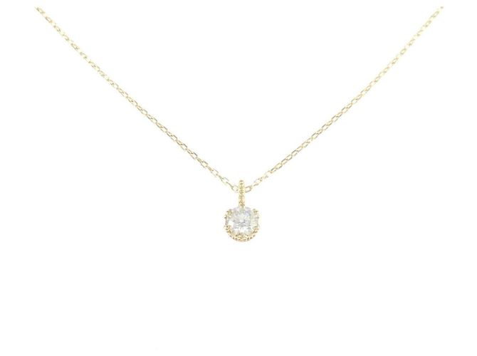 Autre Marque Collar de diamantes Au750 Dorado