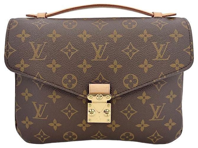 Louis Vuitton Monogram Pochette Metis Marrom