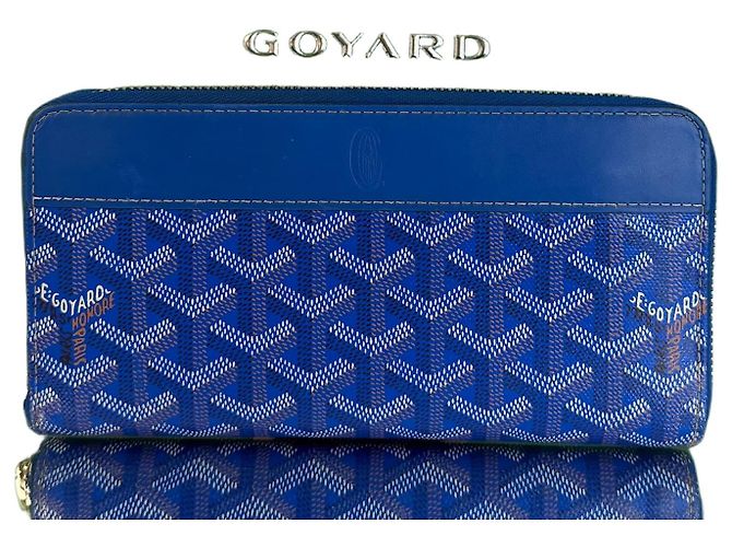 Goyard Matière Long Wallet gm Blue