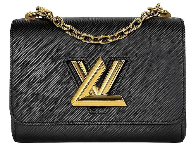 Louis Vuitton Borsa a tracolla Twist Epi Chain PM Nero