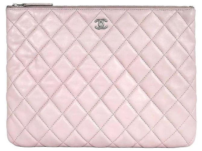 Chanel Classic Clutch New Medium Pink SKU
