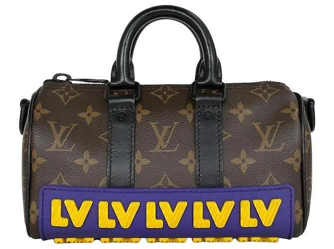 Louis Vuitton Mini Bolsa Tiracolo Marrom