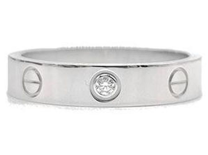 Cartier Diamond Love Ring Weißgold