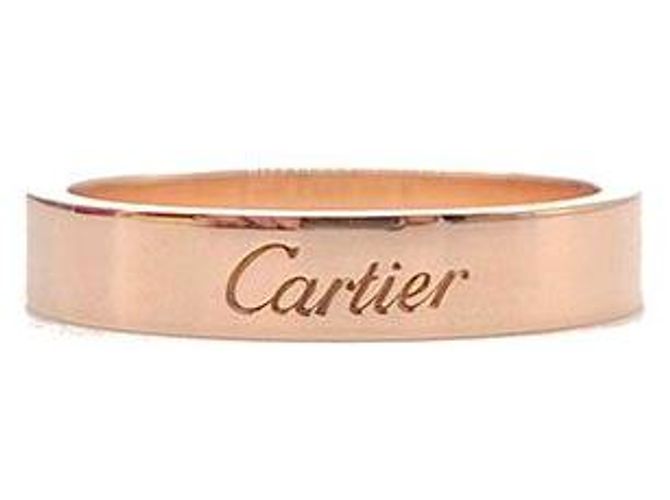 Bague Cartier C De Ring Or Rose