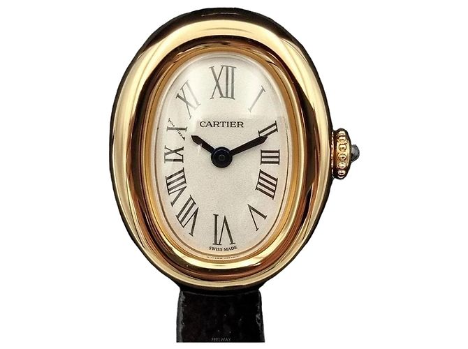 Cartier Mini Gold Uhr Golden