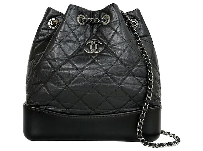Chanel Gabrielle Backpack Small Black