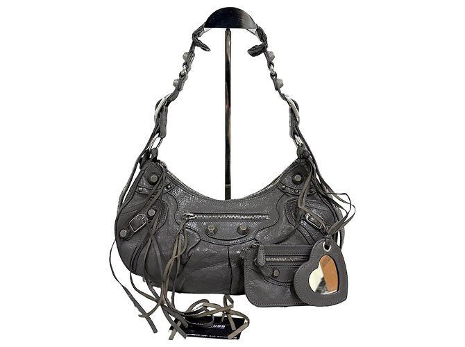Balenciaga Borsa a tracolla Le Cagole Small Marrone
