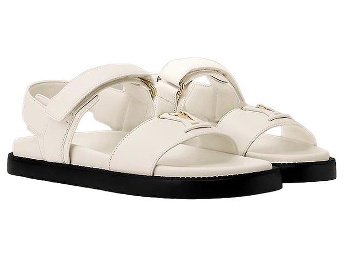 Louis Vuitton Mare Comfort Sandale Ecru White Weiß