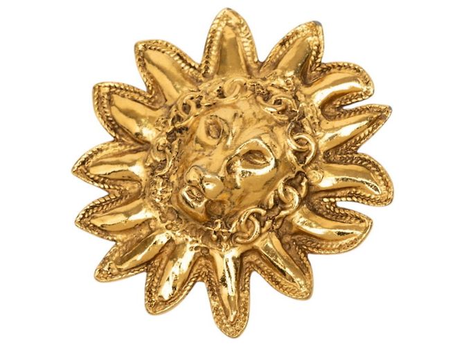 Spilla Chanel Coco Mark Lion D'oro