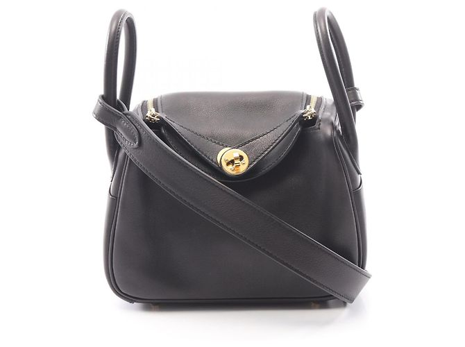 Hermès Sac à épaule Hermes Lindy Mini Noir