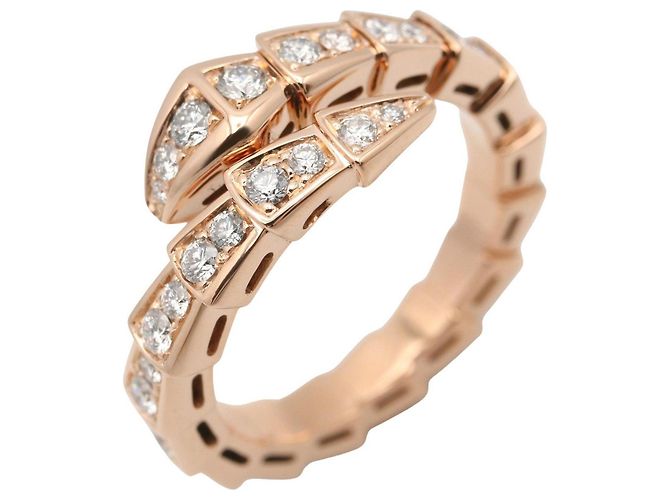 Bulgari Anel Bvlgari Serpenti Viper Dourado