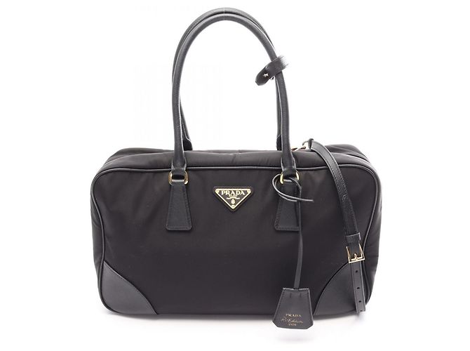 Saffiano Sac à main 2-Way Prada Re-Edition 1978 Medium Noir