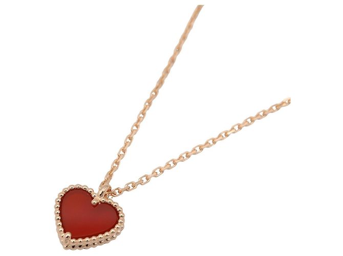 Collana Sweet Heart Van Cleef & Arpels Rosso D'oro