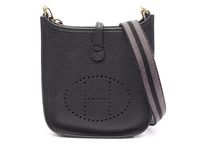 Hermès Borsa a tracolla Hermes Evelyne Amazon TPM Nero