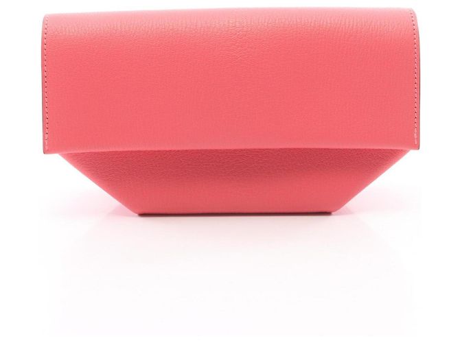 Hermès Sac à main pochette Hermes Opli Rose Azalee