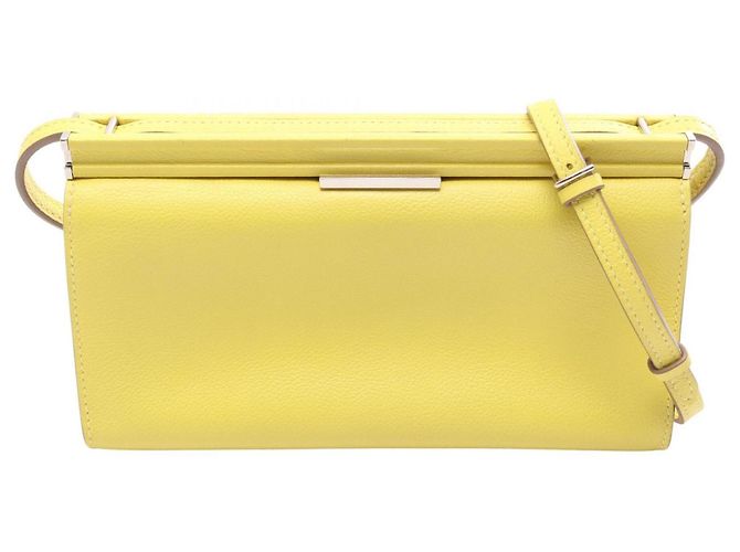 Hermès Borsa a tracolla Hermes Click H 21 Lime D'oro Giallo