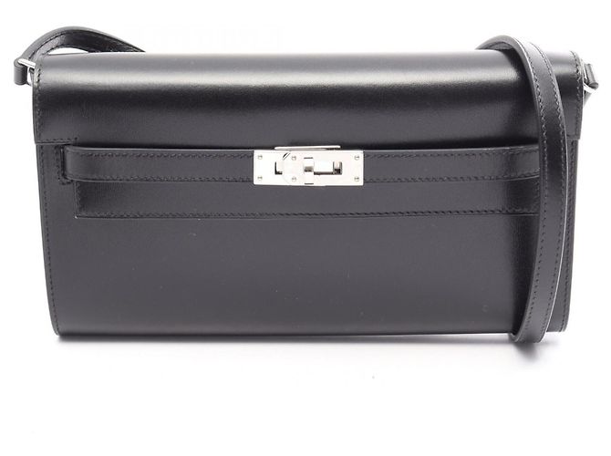 Hermès Borsa a tracolla Hermes Kelly Long To Go Nero