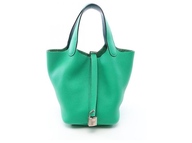 Hermès Bolsa Hermes Picotin Lock PM Verde