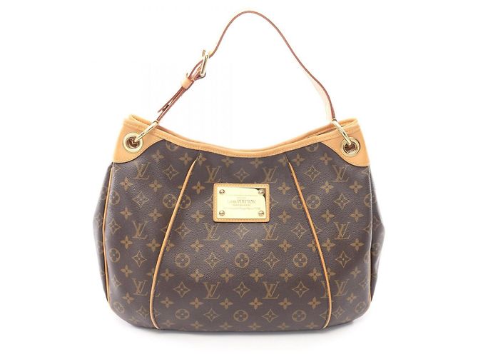 Borsa a tracolla Louis Vuitton Galliera PM Monogram Marrone
