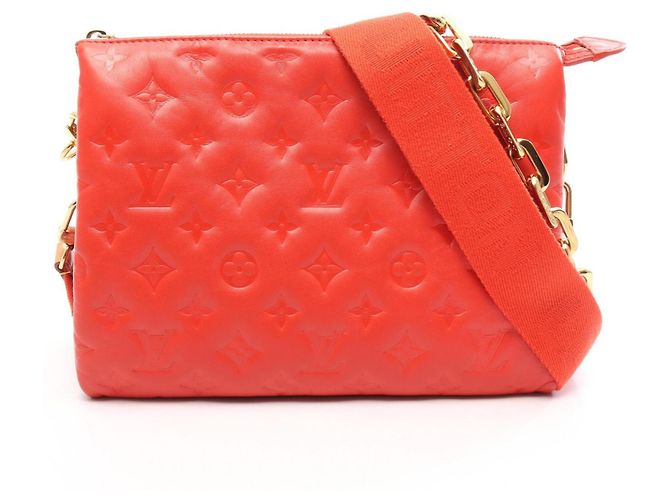 Louis Vuitton Coussin PM Handtasche/Schultertasche 2-way Rot