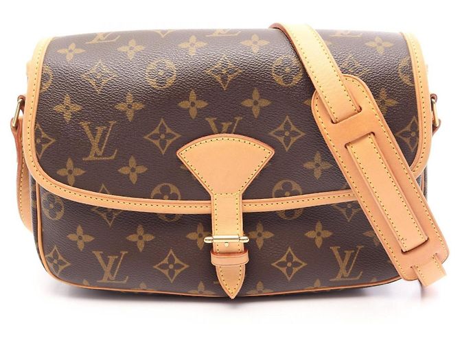 Sac à épaule Louis Vuitton Sologne Monogram Marron