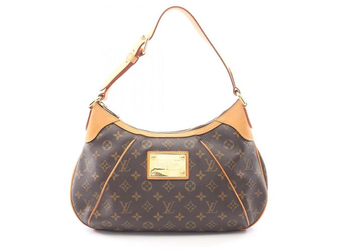 Bolsa de Ombro Louis Vuitton Thames GM Monogram Marrom